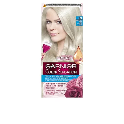 COLOR SENSATION #S9-ash platinum blonde 120 gr - 120 g
