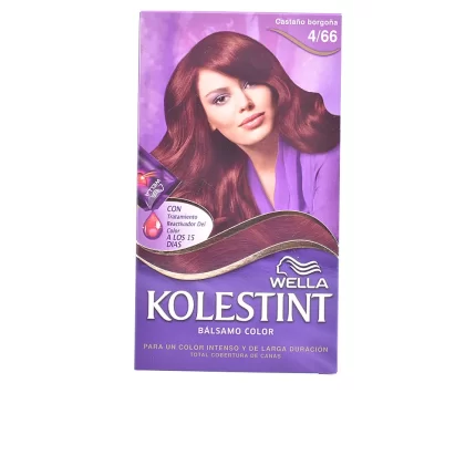 KOLESTINT tinte bálsamo color #4,66 castaño borgoña 1 u - 1 u