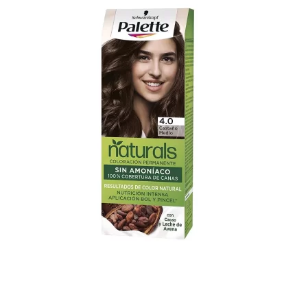 PALETTE NATURAL dye #4.0-medium brown 1 unit - 1 u