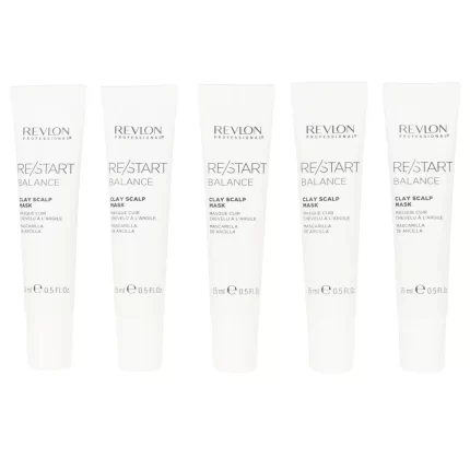 RE-START balance clay scalp mask 10 x 15 ml - 15 ml