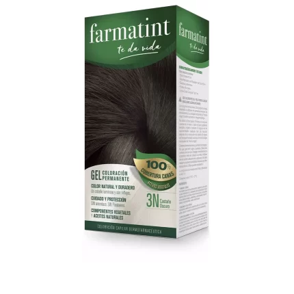 FARMATINT GEL permanent color #3n-dark brown 5 units - 5 u