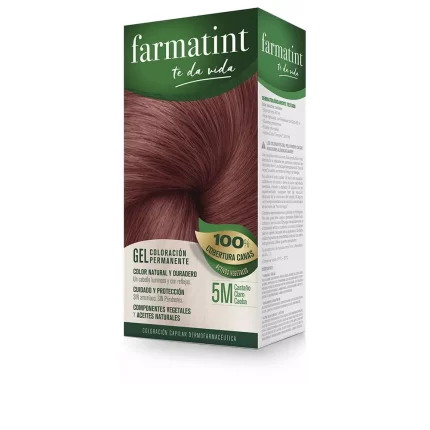 FARMATINT GEL permanent color #5m-light mahogany brown 5 units - 5 u