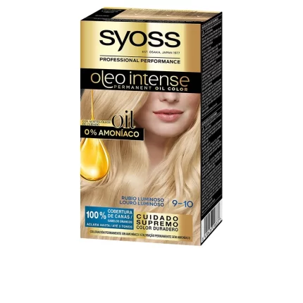 Coloration capillaire sans ammoniaque OLEO INTENSE #9.10 - blond lumineux 5 pcs