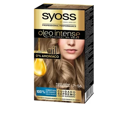 OLEO INTENSE ammonia-free hair color #7.58-sand blonde 5 pz - 5 pz