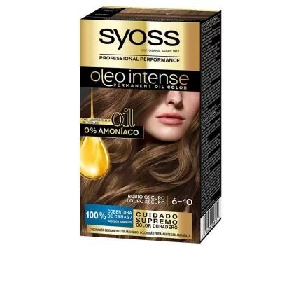 OLEO INTENSE ammonia-free hair color #6.10-dark blonde 5 pcs - 5 pz