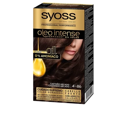OLEO INTENSE ammonia-free hair color #4.86-ice brown 5 pcs - 5 pz
