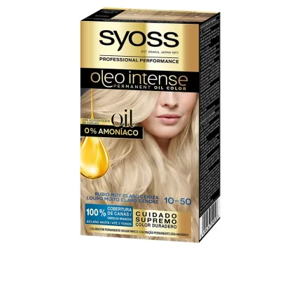 OLEO INTENSE ammonia-free hair color #10.50 - light ash blonde 5 pcs - 5 pz