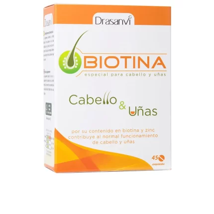 BIOTINA cabello y uñas 45 comprimidos - 45 comprimidos
