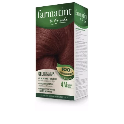 FARMATINT GEL permanent color #4m-mahogany chestnut 5 units - 5 u