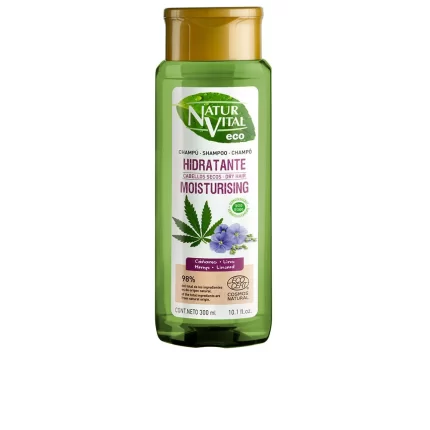 ECO MOISTURIZING hemp and flax shampoo 300 ml - 300 ml