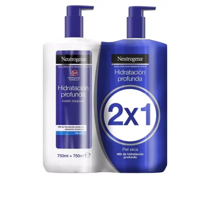 DEEP HYDRATION dry skin lotion pack 2 x 750 ml