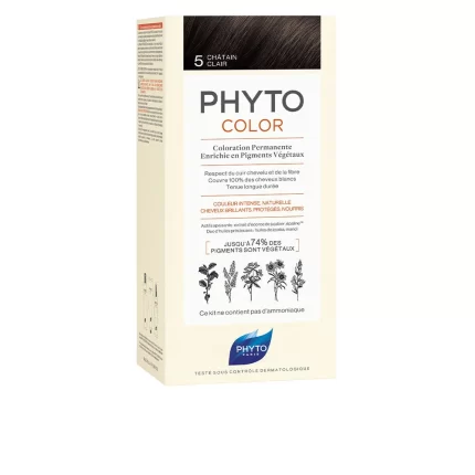 PHYTOCOLOR #5-brun clair 4 u