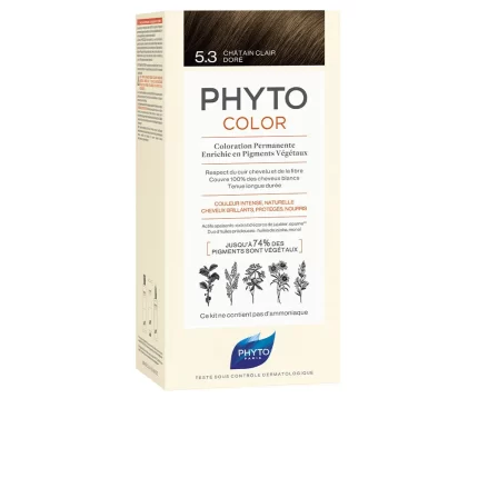 PHYTOCOLOR #5.3-brun clair doré 4 unités