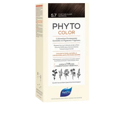 PHYTOCOLOR #5.7-châtain clair 4 u