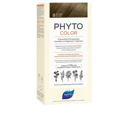 PHYTOCOLOR #8-blond clair 4 u