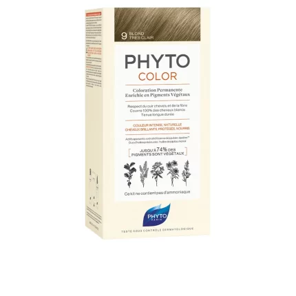 PHYTOCOLOR #9-rubio muy claro 4 u - 4 u
