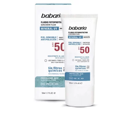 SOLAR MINERAL UV easy photoprotective fluid SPF50 50 ml