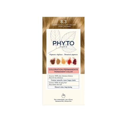 PHYTOCOLOR #8.3-Rubio Claro Dorado 4 u - 4 u