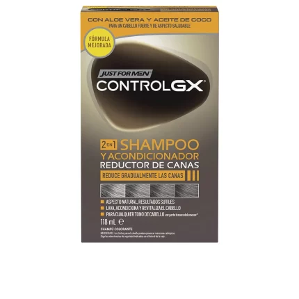 CONTROL GX gray hair reducing shampoo with conditioner 118 ml - 118 ml