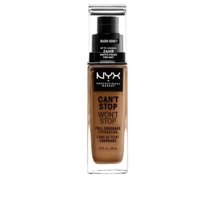CAN'T STOP WON'T STOP full coverage foundation #warm honey 30 ml