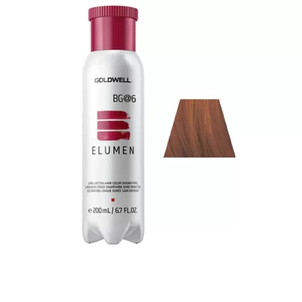 ELUMEN long lasting hair color oxidant free #BG@6 200 ml - 200 ml