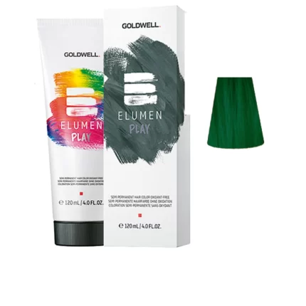 ELUMEN PLAY semi permanent hair color oxidant-free #green 120 ml - 120 ml