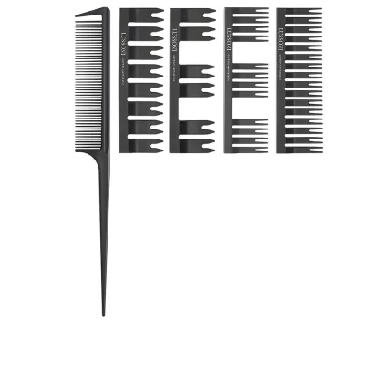 LUSSONI SET OF COMBS 500 LOT 5 pz - 5 pz