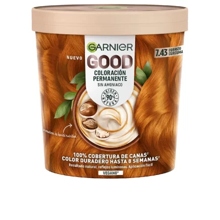 GOOD permanent color #7.43 turmeric copper 217 ml - 217 ml