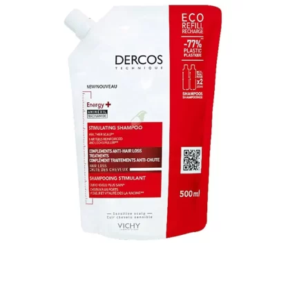 DERCOS TECHNIQUE champú estimulante recarga 500 ml - 500 ml