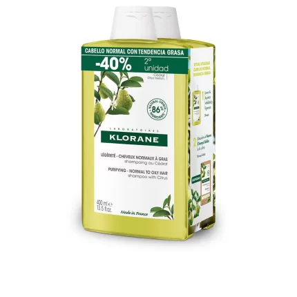 A LA CIDRA champú ligero para cabello normal/graso duo 2 x 400 ml - 400 ml