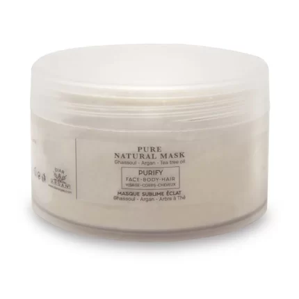 NATURAL MASK pure argan oil and ghassoul 200 ml