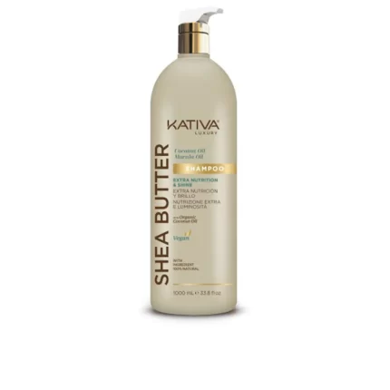Shampoing au beurre de karité, à l'huile de coco et de marula, 1000 ml