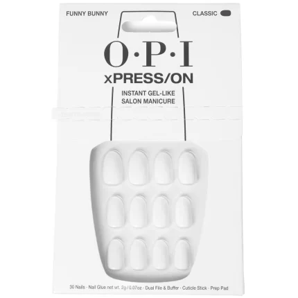 OPI xPRESS/ON Artificial Nails Iconic Shades #Funny Bunny 30 u