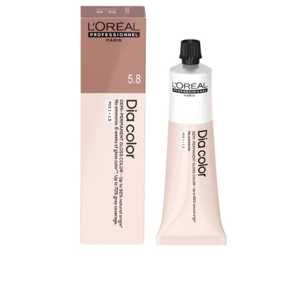 DIA COLOR demi-permanent coloration without ammonia #6.84 60 ml - 60 ml