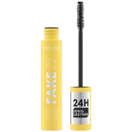 FAKE IT volume mascara and false eyelashes #010-deep black 11 ml