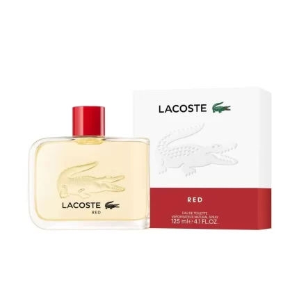 Eau de toilette Lacoste Red en vaporisateur 125 ml