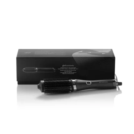 ghd duet blowdry 2 in 1 hairdryer brush #black 1 u - 1 u