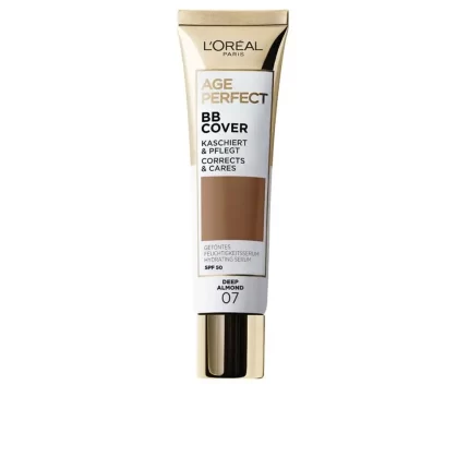 AGE PERFECT BB COVER liquid makeup SPF50 #07-deep almond 30 ml