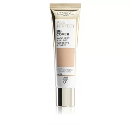 AGE PERFECT BB COVER liquid makeup SPF50 #01-light ivory 30 ml