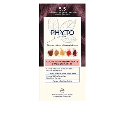 PHYTOCOLOR #5.5-Light Mahogany Brown 4 u - 4 u