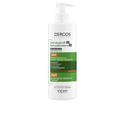 DERCOS TECHNIQUE 2 in 1 anti-dandruff shampoo and conditioner 400 ml - 400 ml