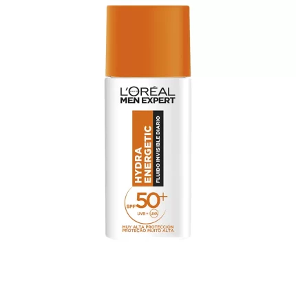 MEN EXPERT hydra energetic fluido invisible diario SPF50+ 50 ml