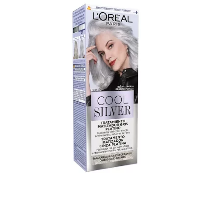COOL SILVER platinum gray toning treatment #Pearl White 1 u - 1 u