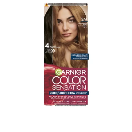 COLOR SENSATION luminous blonde dye without fading for dark hair #Louro Café 5 u - 5 u