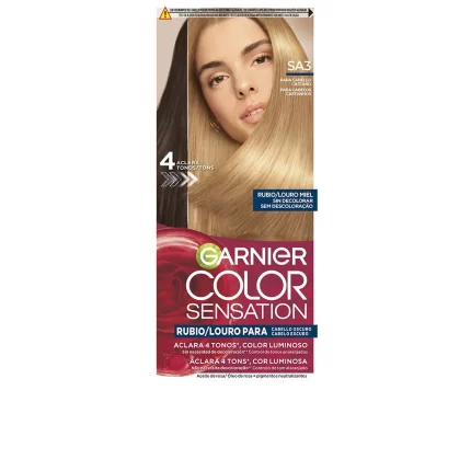COLOR SENSATION luminous blonde dye without fading for dark hair #Louro Miel 5 u - 5 u