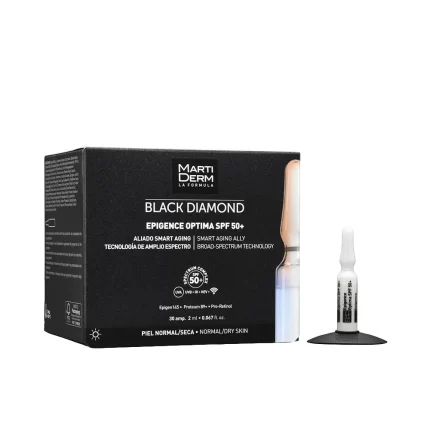 BLACK DIAMOND EPIGENCE OPTIMA ampoules for normal-dry skin SPF50+ 30 x 2 ml
