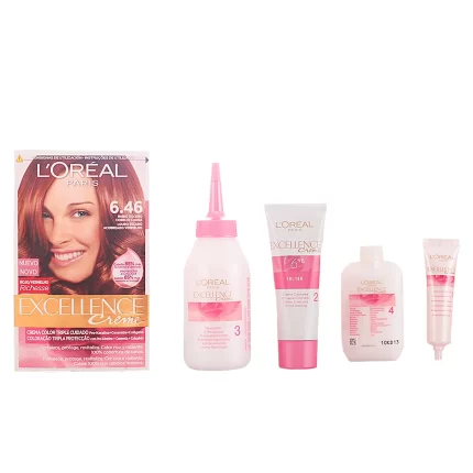 EXCELLENCE Creme dye #6.46-dark coppery mahogany blonde 192 ml - 192 ml