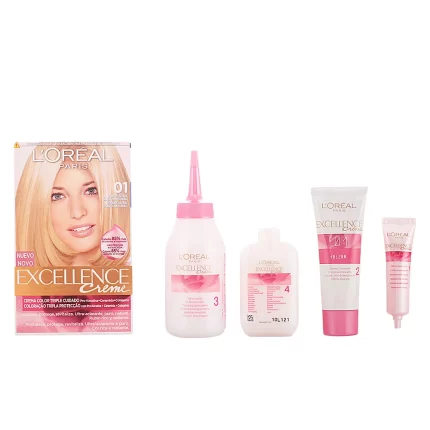 EXCELLENCE Creme dye #01 natural ultra light blonde 192 ml - 192 ml
