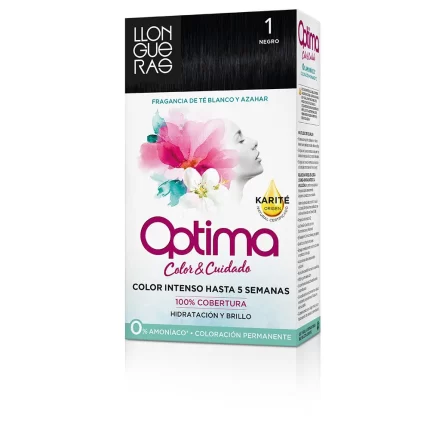 OPTIMA hair colour #1-black 1 u - 1 u