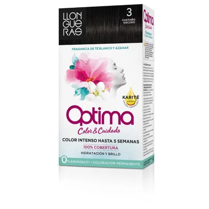 OPTIMA hair colour #3-dark brown 1 u - 1 u